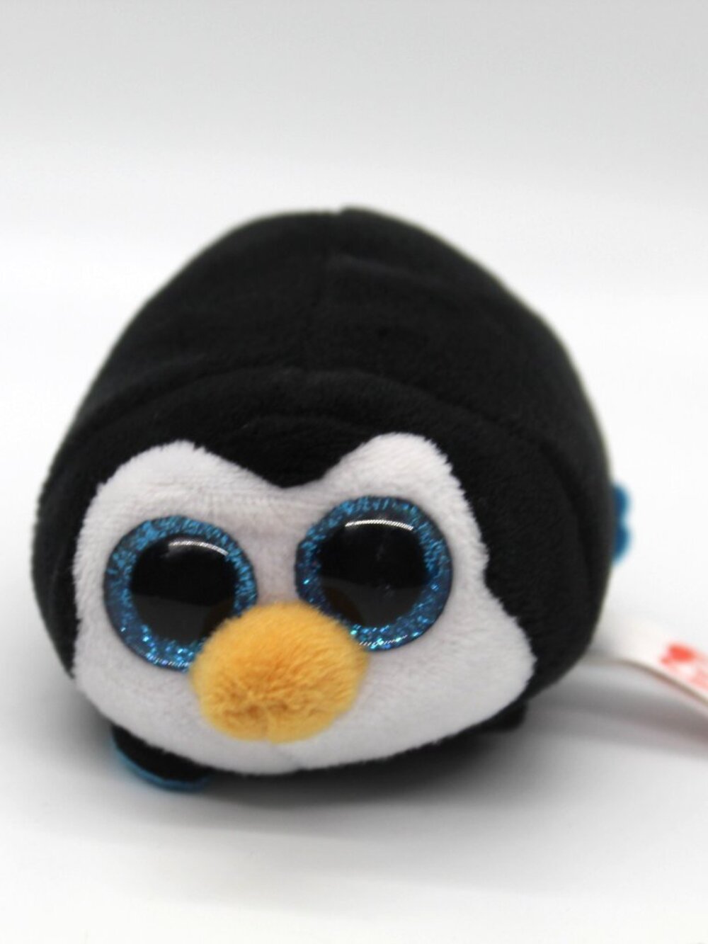 TY Beanie Boos Teeny Tys 4" Pocket the Penguin Stackable Bean Bag Plush 2016 EUC